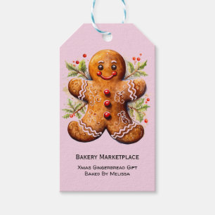 Elegante Bäckerei Produkt Xmas Promo Hang Tag Geschenkanhänger