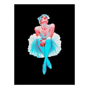Elegante Ballerina MASI - Museo d'arte della Svizz Poster