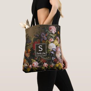 Elegante Barock-Blumen-Stillleben-Kunstmalerei
