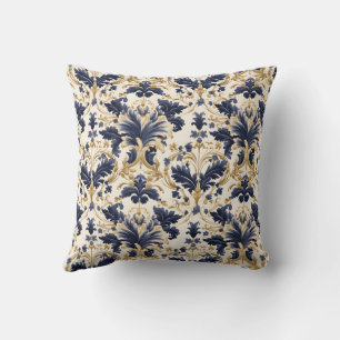 Elegante Barock- und Damast-Dekoration: Vintage-Or Kissen