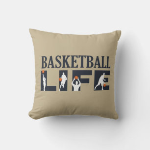 Elegante Basketballspieler Kissen