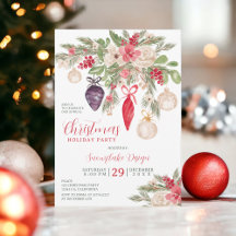 Elegante Bauble Pine Business Weihnachten