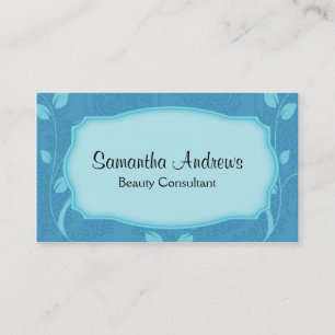Elegante Beauty Consultant Business Card Visitenkarte