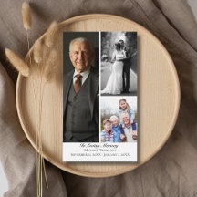 Elegante Beerdigung 3 Foto Kondolenz Gedenk Gebet