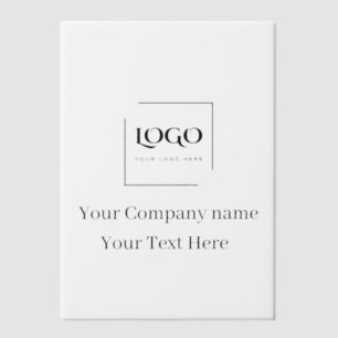 Elegante benutzerdefinierte Logo-Vorlage