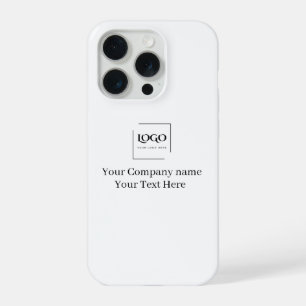 Elegante benutzerdefinierte Logo-Vorlage iPhone 15 Pro Hülle