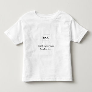 Elegante benutzerdefinierte Logo-Vorlage Kleinkind T-shirt