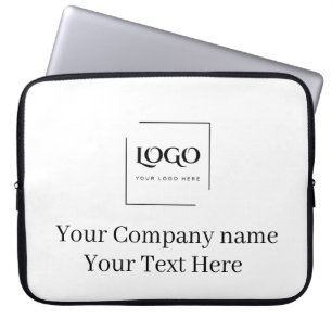 Elegante benutzerdefinierte Logo-Vorlage Laptopschutzhülle