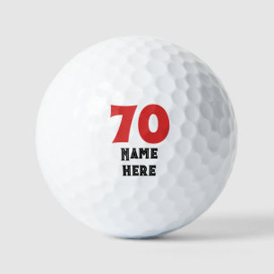 Elegante benutzerdefinierte Name bester Opa Golfbä Golfball
