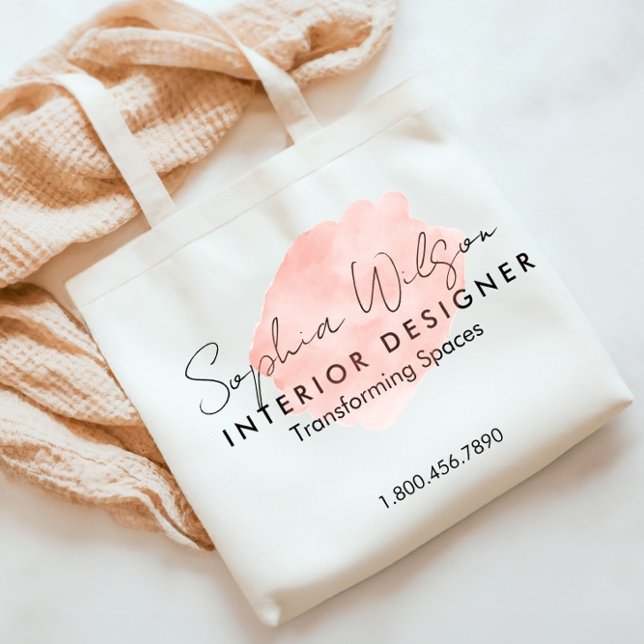 Elegante Berufliche Aquarellzeichnung Tragetasche (Von Creator hochgeladen)