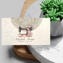 Elegante Berufliche, goldene PunktNähmaschine