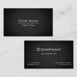Elegante Berufliche Visitenkarte