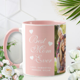 Elegante Best Mama Ever Foto Tasse