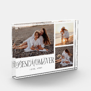Elegante Beste Mama je Collage Fotoblock