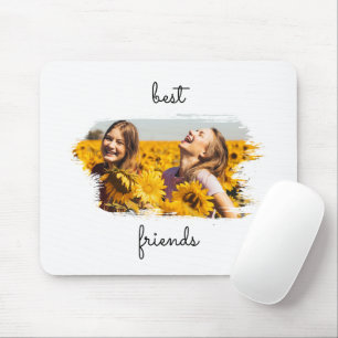 Elegante BFF Beste Freunde für immer Mousepad