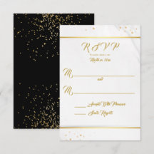 Elegante Black and Gold UAWG