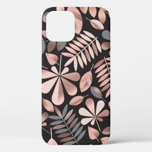 Elegante Blätter im Herbst: Pastellgeometrisch Case-Mate iPhone Hülle