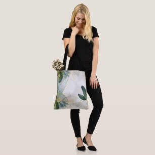 Elegante Blätter Tasche