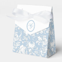 Elegante blaue Chinoiserie-Hochzeit 