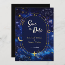 Elegante blaue Hochzeit