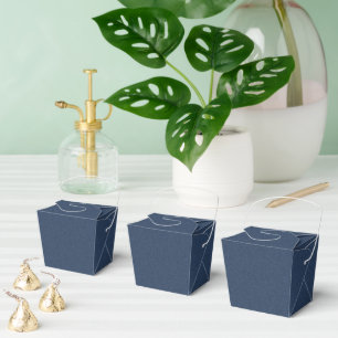 Elegante blaue texturierte Geschenkboxen zum Mitne Geschenkschachtel