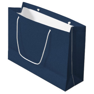 Elegante blaue texturierte große Geschenktasche fü Geschenktüte