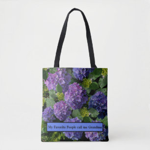 Elegante blaue violette Magenta grüne florale Hort