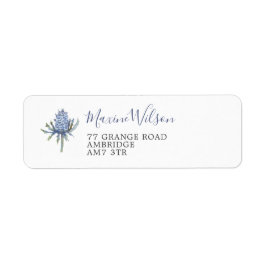 Elegante blaue Wasserfarben