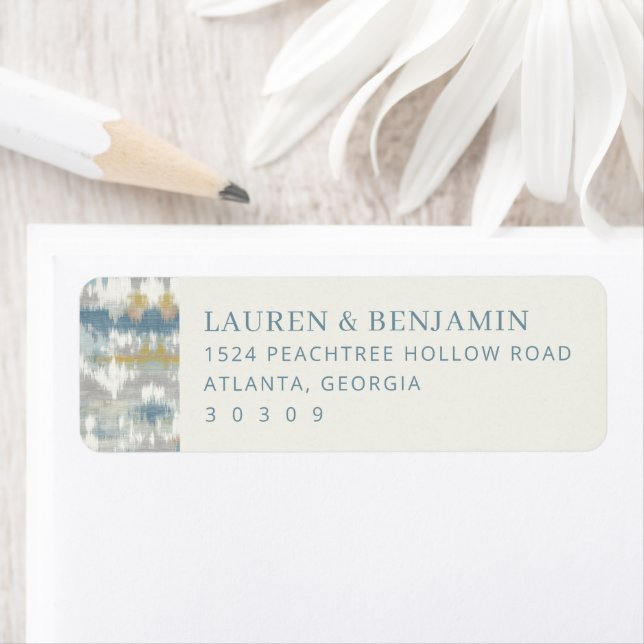 Elegante Blaugraue Wellen (Insitu)