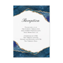 Elegante Blue Gold Foil Frische Pasta machen