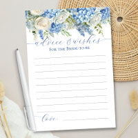 Elegante Blue Hydrangea Ratschläge und Wunschkarte