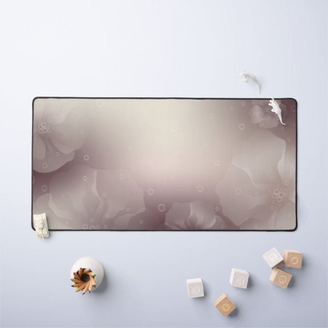 Elegante Blume Bloom Desk Mat Schreibtischunterlage (Kindertisch)