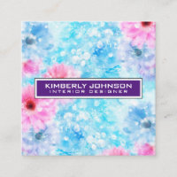 Elegante Blume Design Minimalistisch bearbeitbar