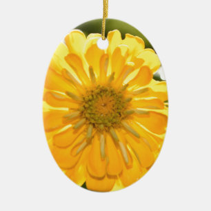 Elegante Blume mit Blumen Keramik Ornament