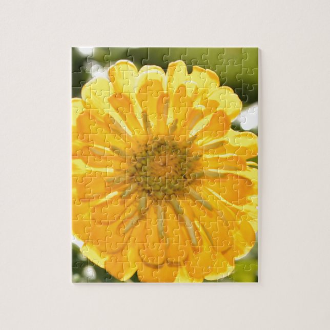 Elegante Blume mit Blumen Puzzle (Vertikal)