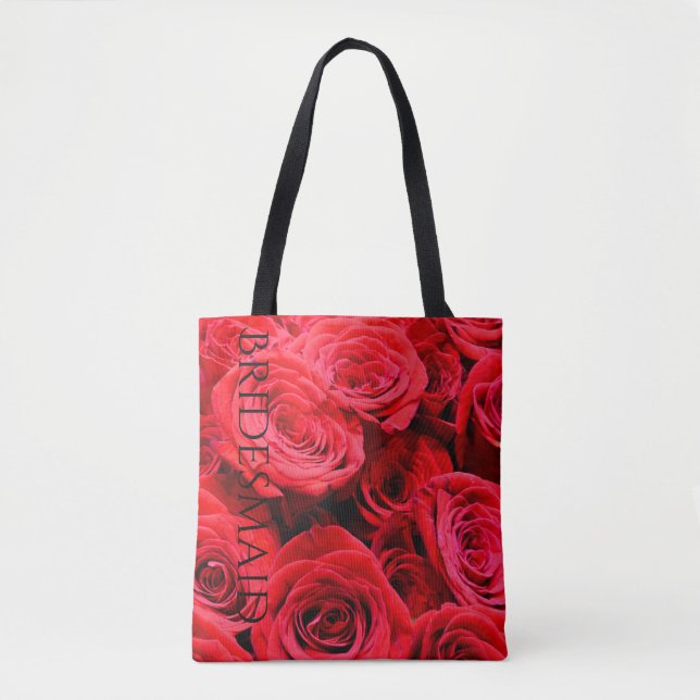Elegante Blume mit rotem Blumen Rose (Vorderseite)
