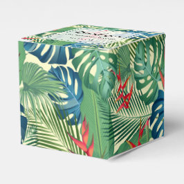 Elegante Blume Palms Monstera Geschenkschachtel