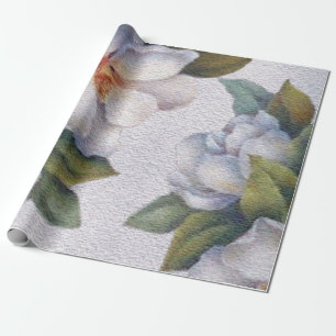 Elegante Blume Watercolor Geschenkpapier