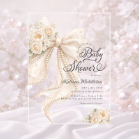 Elegante Blumen-Baby-Shower im Boho-Stil für Mädch