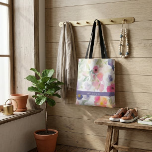 Elegante Blumen Cute Trendige Chic Stylische Tote-