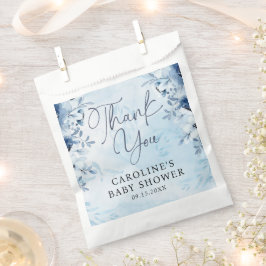 Elegante Blumen Es ist eine Baby-Dusche. Geschenktütchen