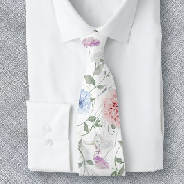 Elegante Blumen Krawatte