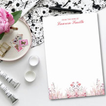 Elegante Blumen vom Schreibtisch aus Minimalistisc