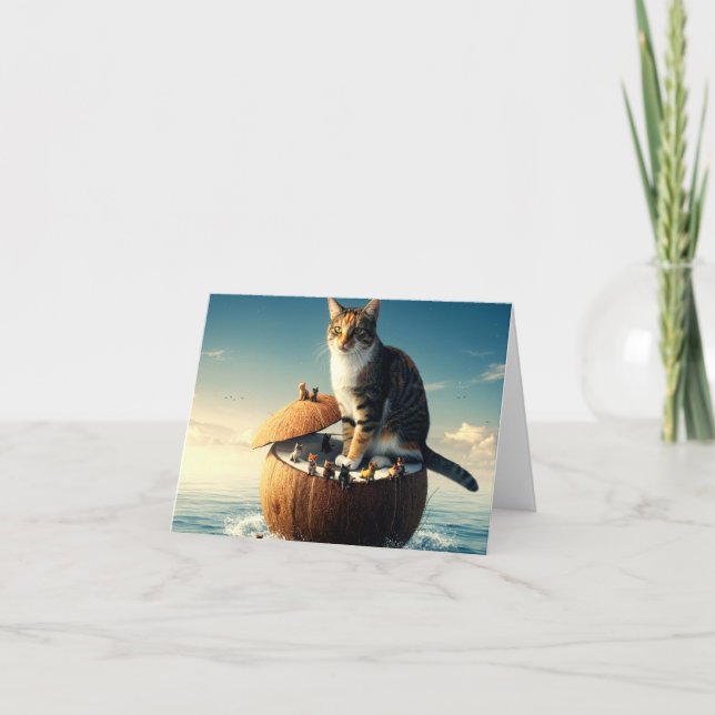 Elegante Blumendankkarte - Personalisiert Greet Dankeskarte (Vorderseite)