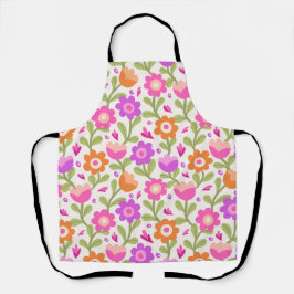 Elegante Blumendesigns - schön und individuell anp Schürze