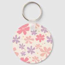 Elegante Blumendruckerei Botanische Kunst für die