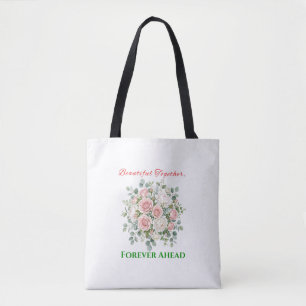 Elegante Blumenhochzeitsuhr