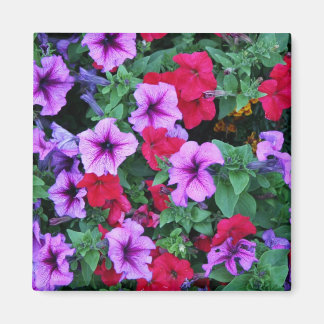 Elegante Blumenkarte (3) Magnet