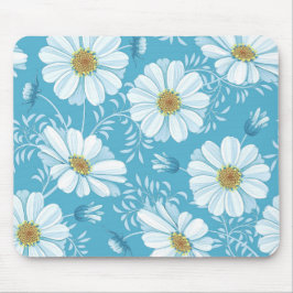 Elegante BlumenMausunterlage des hintergrund-| Mousepad