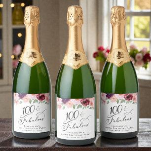 Elegante Blumenparty zum 100. Geburtstag